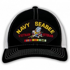 Baseball Caps US Navy Seabee - Vietnam War Veteran Hat/Ballcap Adjustable One Size Fits Most - CE18K3RYWW2 $47.14
