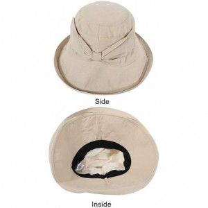 Sun Hats Women's Fashion Sun Hat Foldable Wide Brim Packable Floppy Comfy Summer Beach Cap - C0113-beige - CS18RH9WW73 $38.28
