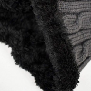 Skullies & Beanies Womens Winter Beanie Slouchy Knitted - Grey - C218HXKN753 $24.57