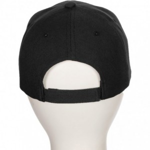 Baseball Caps Classic Baseball Hat Custom A to Z Initial Team Letter- Black Cap White Red - Letter C - C118IDYEKYC $21.23