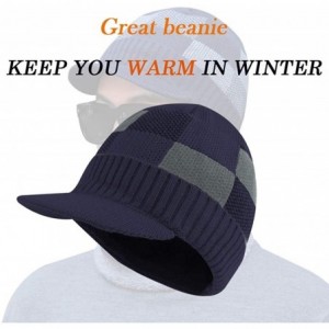 Skullies & Beanies Winter Beanie Warmer Fleece Outdoor - Z-navy - CJ192EMYXW6 $22.92