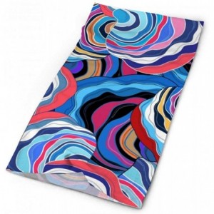 Balaclavas Unisex 3D Floral Scarf Patterned Headband Wristband- Scarf for Climbing and Fishing - Colors1 - CU199Y52S5S $18.51