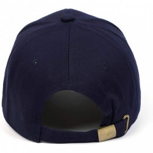 Baseball Caps Bad Hair Day Letter Embroidered Curved Adjustable Baseball Cap- Love Hat-Cotton Cap - Navy - CN199LN52NU $21.13