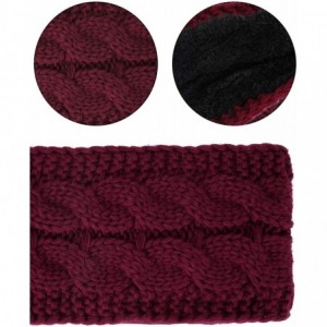 Cold Weather Headbands Pieces Headband Braided Crochet Confetti - CB18Z2ZUIMR $21.80
