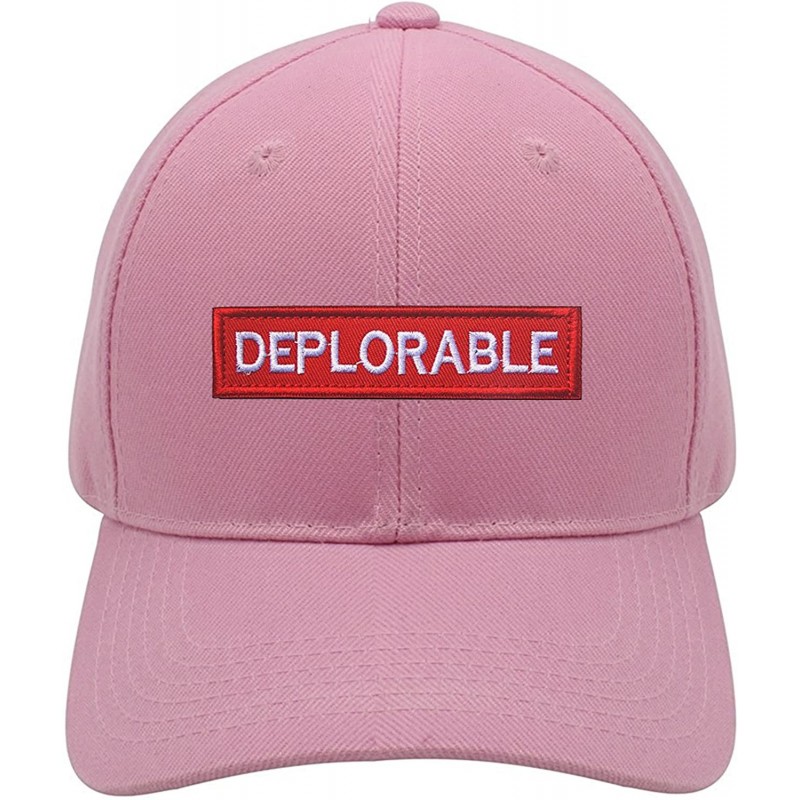 Baseball Caps Hat - Adjustable Cap Mens Womens Styles Funny Pro Trump 2016 2020 - Pink - CY18GT0423Z $41.67