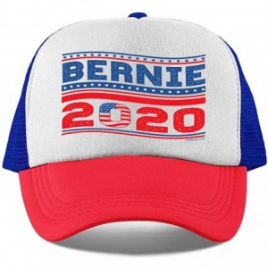 Baseball Caps Bernie 2020 American Flag Trucker Hat Mesh Back with Adjustable Snapback Strap - Bernie 2020 - CM18UO4D3YE $19.59