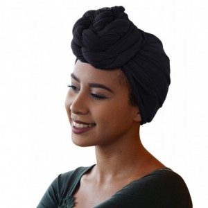 Headbands Colors Stretch African Headwrap - 1. Black - C018TAQ6UOS $27.89