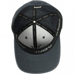 Baseball Caps Men's Black Textures Baseball Cap - Black/(Black) (Ripstop) - C018L3XTXWG $62.85