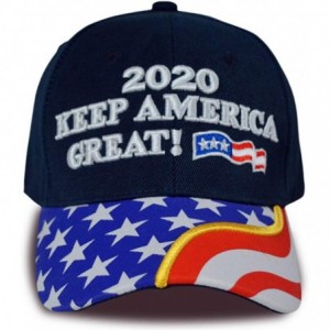 Baseball Caps Make America Great Again Donald Trump USA Cap Adjustable Baseball Hat - Dark Blue - C7198N3DI24 $23.41