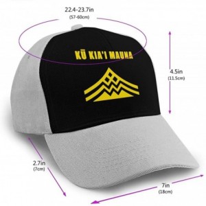 Cowboy Hats Ku Kiai Mauna Kea Men Retro Adjustable Cap for Hat Cowboy Hat - Gray - C318Y6IKYLE $57.94