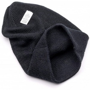 Skullies & Beanies Beanie Hat Warm Soft Winter Ski Knit Skull Cap for Men Women - Tc1wcdb-black - CL18L8GH9Z4 $17.06
