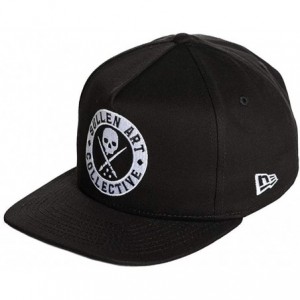 Baseball Caps Sullen Staple Snapback Hat Black - CG1867R09LT $65.61