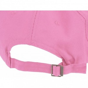 Baseball Caps Hat - Women's Adjustable Cap - Breast Cancer Awareness - Pink Rhinestone - CR18I5LT2D8 $51.17