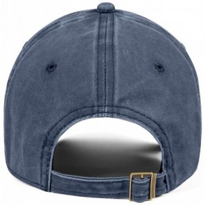 Baseball Caps Pontiac-Firebird-Logo- Men's Womens Washed Golf Cap Adjustable Snapback Beach Hat - Blue-53 - CP18UADKNSS $32.26
