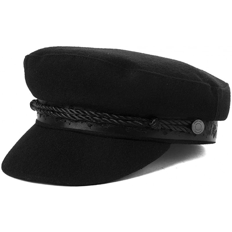 Newsboy Caps Wool/Cotton/Denim Baseball Cap Men Hunting Dad Hats Sports Earflap Unisex - 99086_black1 - CE18ADGNOLO $35.80