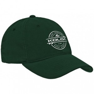 Baseball Caps Classic Cotton Dad Hats. Low Profile Adjustable Caps - Forest/W - C612N22F238 $29.37