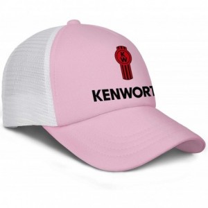 Baseball Caps W900-Trucks Baseball Cap for Men Novel Adjustable Mesh Hat Dad Strapback Hats - Pink - CK18AH0T0SU $32.81