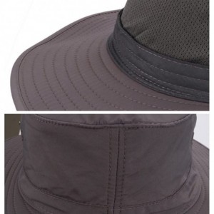 Sun Hats Wide Brim Cowboy Hat Unisex Foldeable Cap Sun Block UPF50+ Golf Fishing Hiking- Camping - A Khaki - CI12L20TEL9 $25.25