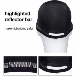 Skullies & Beanies Helmet Liner Skull Cap Sweat Wicking Running Beanie Men & Women Multifunctional Headwear Hard Hat - Black2...