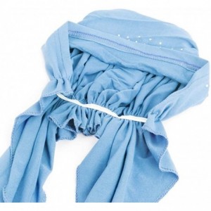 Skullies & Beanies Crystal Stretchy Bandana Headscarf Alopecia - Sky-blue - CO198DXZSU9 $17.97