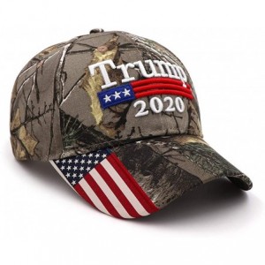 Baseball Caps Donald Trump 2020 Hat Keep America Great 3D Embroidery KAG MAGA Baseball Cap USA Flag - Camo D - CP18WAD53CH $2...