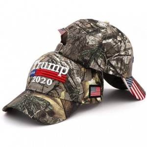 Baseball Caps Donald Trump 2020 Hat Keep America Great 3D Embroidery KAG MAGA Baseball Cap USA Flag - Camo D - CP18WAD53CH $2...