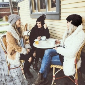 Skullies & Beanies Womens Winter Knit Slouchy Beanie Hat Warm Skull Ski Cap Faux Fur Pom Pom Hats for Women - CD18UDLIL7K $23.48
