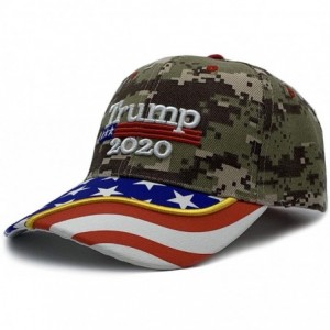 Skullies & Beanies Make America Great Again Donald Trump Cap Hat Unisex Adjustable Hat - 014 Camo - CP18ARCSWK4 $28.28