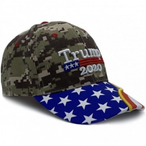 Skullies & Beanies Make America Great Again Donald Trump Cap Hat Unisex Adjustable Hat - 014 Camo - CP18ARCSWK4 $23.19