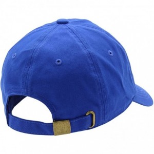 Baseball Caps Baseball Cap for Men Women - 100% Cotton Classic Dad Hat - Royal Blue - CL18EE5O3ZY $18.81