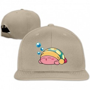Baseball Caps Funny Cute Sleeping Kirby Unisex Hip-Hop Korea Fashion Adjustable Moss Green Baseball Cap - Natural - CP18M4HIZ...