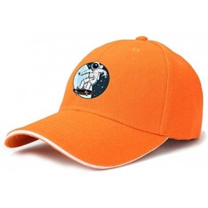 Baseball Caps Baseball Cap - Orange - CJ18ZCRN4OC $19.70
