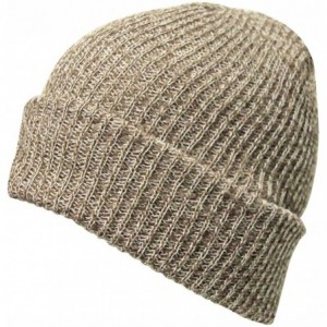 Skullies & Beanies Made In the USA Lightweight Acrylic Long Slouch Beanie - Heather Brown - CQ11GHF73P9 $32.86