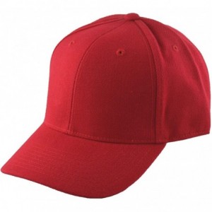 Baseball Caps Fitted Baseball Cap 7 3/8 - Red - CH11U063V1L $23.68