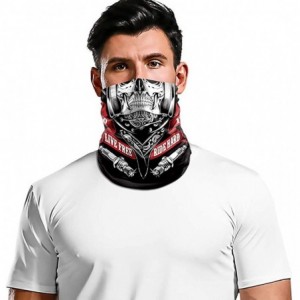 Balaclavas Cool Tube Face Mask- Rave Neck Gaiter- Scarf- Bandana- Summer Balaclava for Dust Wind UV Protection - Sfe - CA1985...