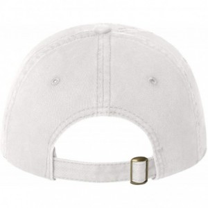 Baseball Caps Pineapple Embroidered Dad Hat for Man and Women- Adjustable Baseball Cap - White - CN18IX29W2K $26.49