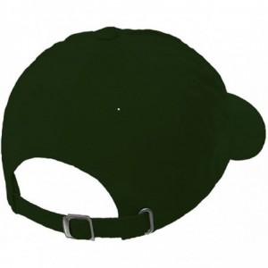 Baseball Caps Custom Low Profile Soft Hat Game Poker Cards As Logo Embroidery Club Cotton - Forest Green - C818QWLREW5 $38.27