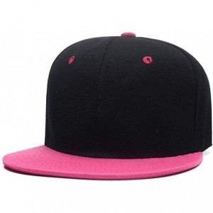 Baseball Caps Custom Ponytail Baseball Cap Personalized Messy Bun Hat Mesh Visor Trucker Hat - Hip-hop Pink - C818GZHN8AW $30.75