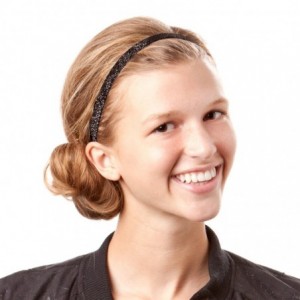 Headbands Original Women's Glitter Adjustable Non-Slip Headband Mother Daughter 10pk (BFF Gift 10pk) - BFF Gift 10pk - CH12O6...