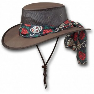 Sun Hats Ladies Canvas Drover Hat - Item 1047 - Brown 3412 - CV184CU7240 $101.31