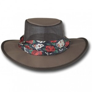 Sun Hats Ladies Canvas Drover Hat - Item 1047 - Brown 3412 - CV184CU7240 $82.18
