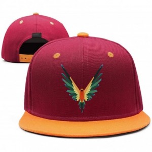Baseball Caps Maverick Bird Logo Black Cap Hat One Size Snapback - 0logan Sun Conure-32 - C118LTE3N8A $34.90