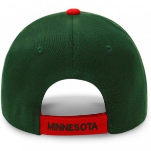 Baseball Caps Team Color City Name Embroidered Baseball Cap Hat Unisex Football Basketball - Minnesota-hunter Green - CH18RZ3...