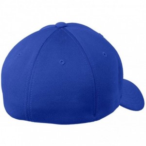 Baseball Caps Men's Flexfit Cool & Dry Poly Block Mesh Cap - Magnet Grey - C011QDSNJML $32.30