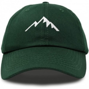 Baseball Caps Outdoor Cap Mountain Dad Hat Hiking Trek Wilderness Ballcap - Dark Green - CF18SENTWOK $27.44