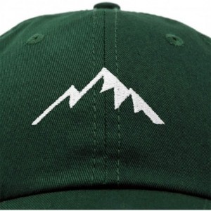 Baseball Caps Outdoor Cap Mountain Dad Hat Hiking Trek Wilderness Ballcap - Dark Green - CF18SENTWOK $23.48