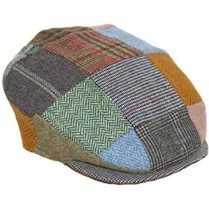 Newsboy Caps Men's Donegal Tweed Vintage Cap - Multicolored - CI12O13J9RA $98.78