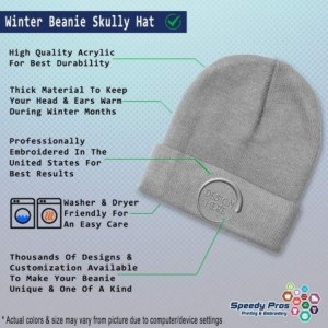 Skullies & Beanies Beanie for Men & Women Tuba Player Embroidery Acrylic Skull Cap Hat 1 Size - Light Grey - CT18ZDNWMRX $26.75