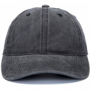 Baseball Caps Custom Embroidered Baseball Hat Personalized Adjustable Cowboy Cap Add Your Text - Dark Gray - CF18HTMNZ7S $33.27