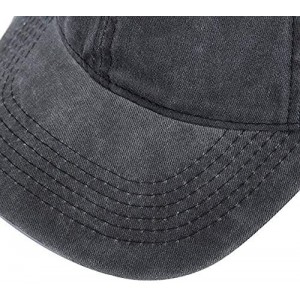 Baseball Caps Custom Cowboy Hat DIY Baseball Cap Outdoor Visor Hat Trucker Hat Personalized Gift/Black - Dark Gray - C618G4U4...